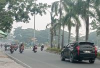 Pekanbaru Minim Hujan, Kabut Asap Kembali Mulai Ganggu Aktivitas Warga